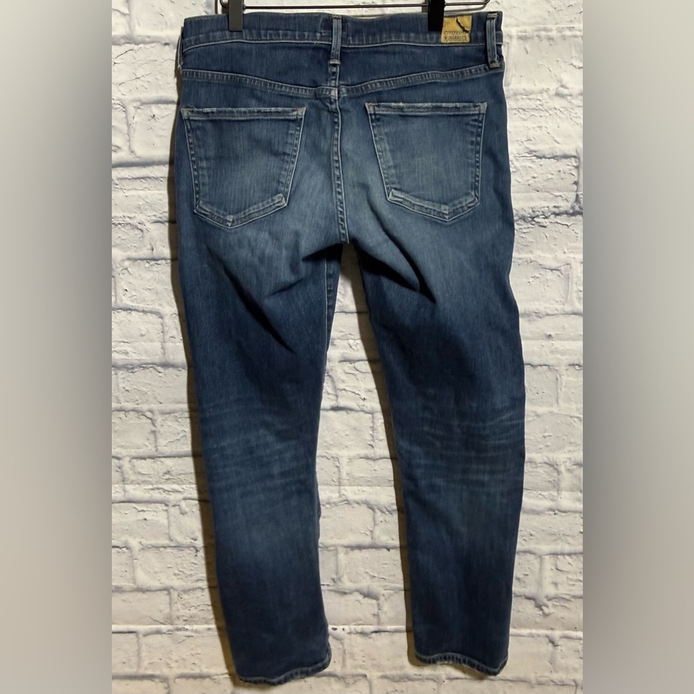 Citizens of Humanity Premium Vintage Cropped Blue Jeans, Size 28 - Picture 5 of 10
